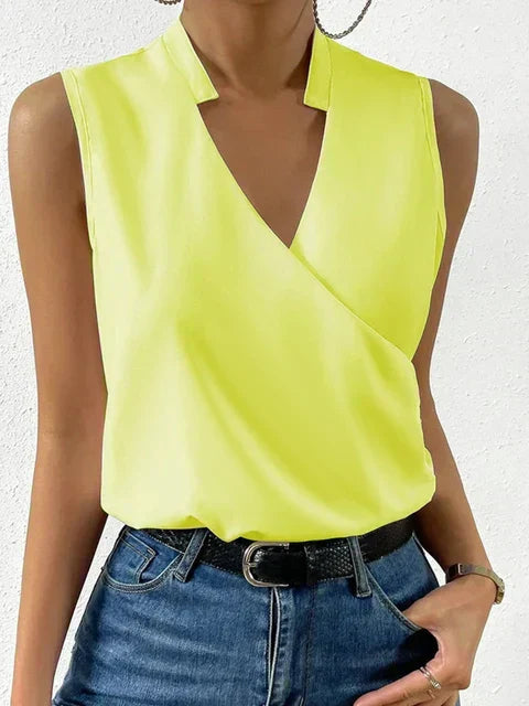 Talisha- Elegante wikkelblouse